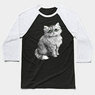 Cute Cat Baseball T-Shirt